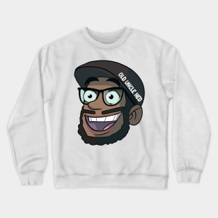 Happy Uncle Ned w/ text Crewneck Sweatshirt